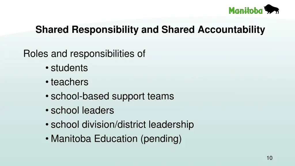 shared responsibility and shared accountability
