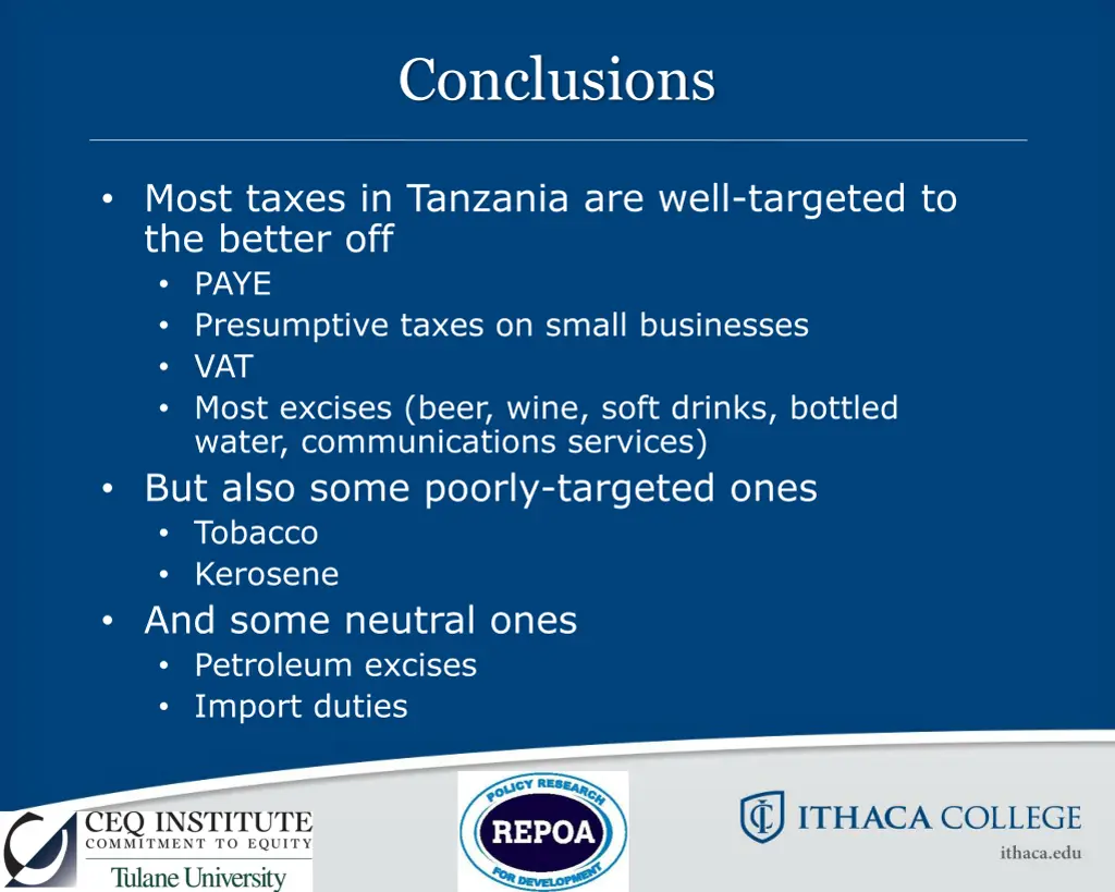 conclusions 1