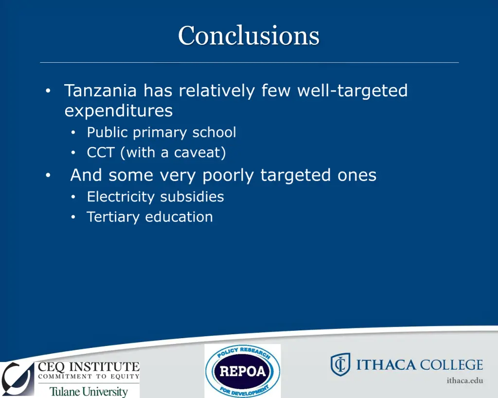 conclusions 2