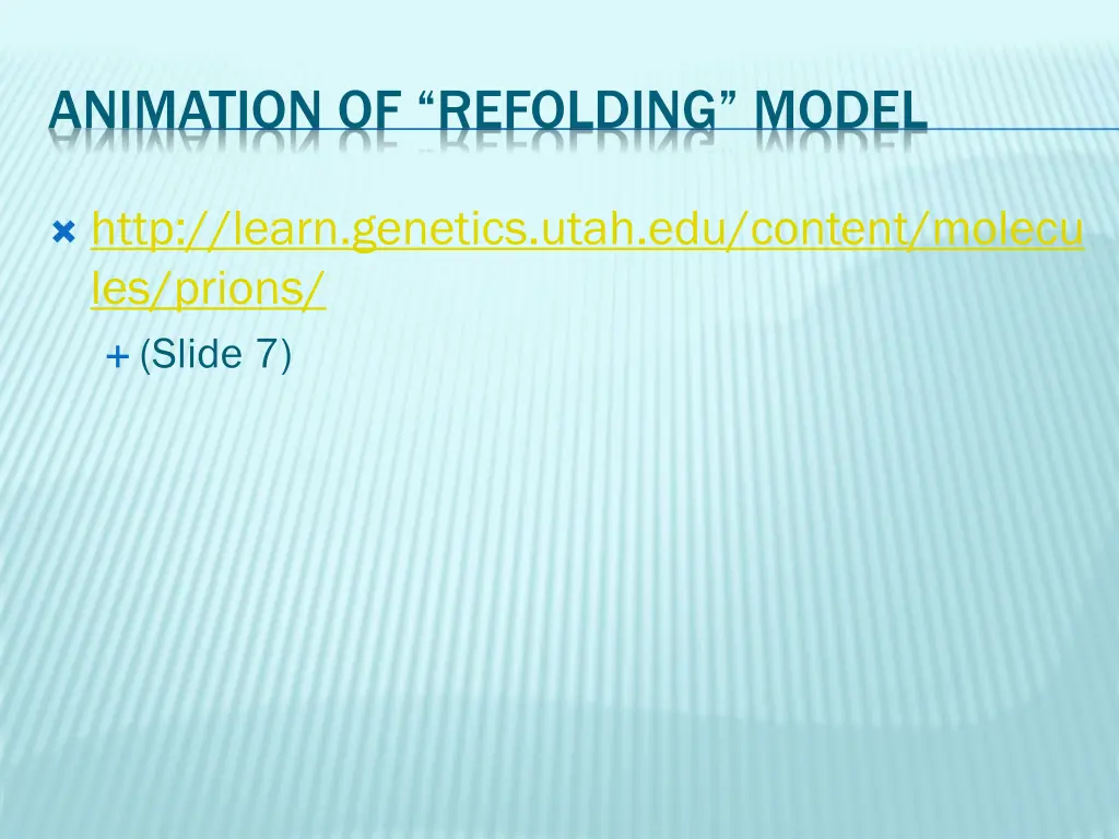 animation of refolding model