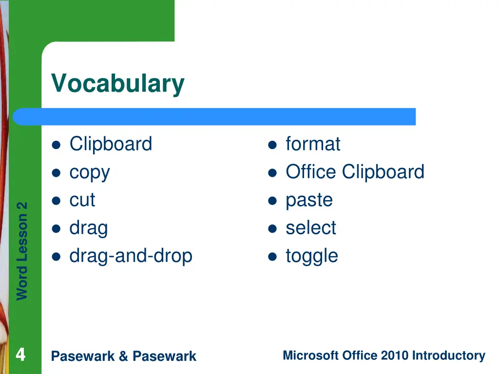 vocabulary