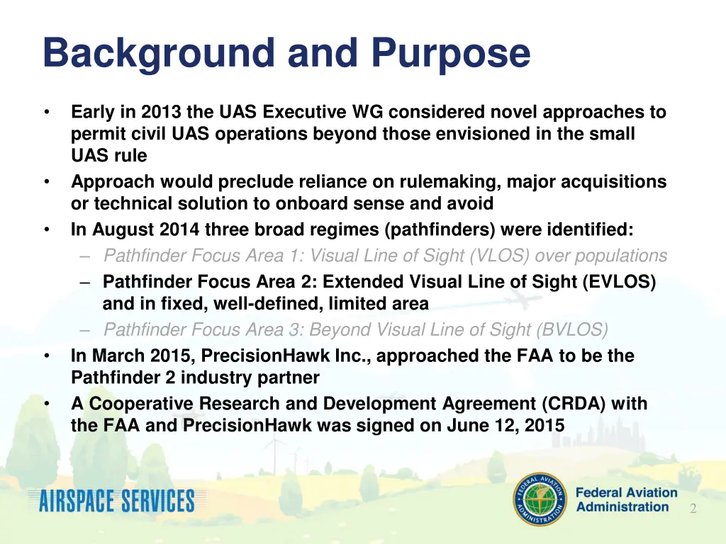 background and purpose