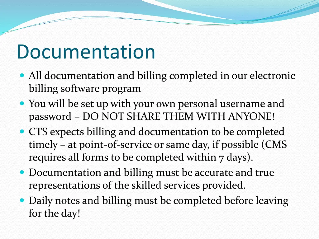 documentation