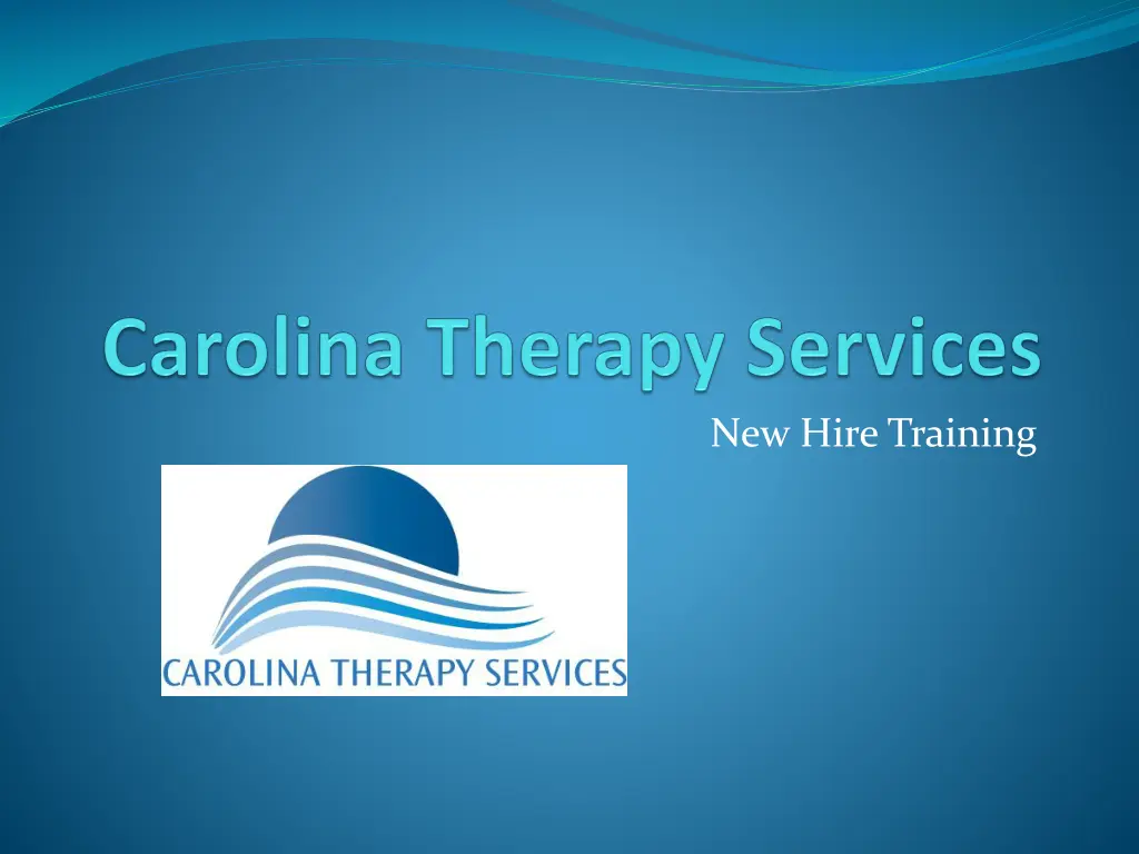 new hire training
