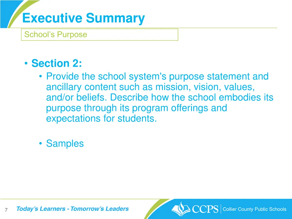 executive summary