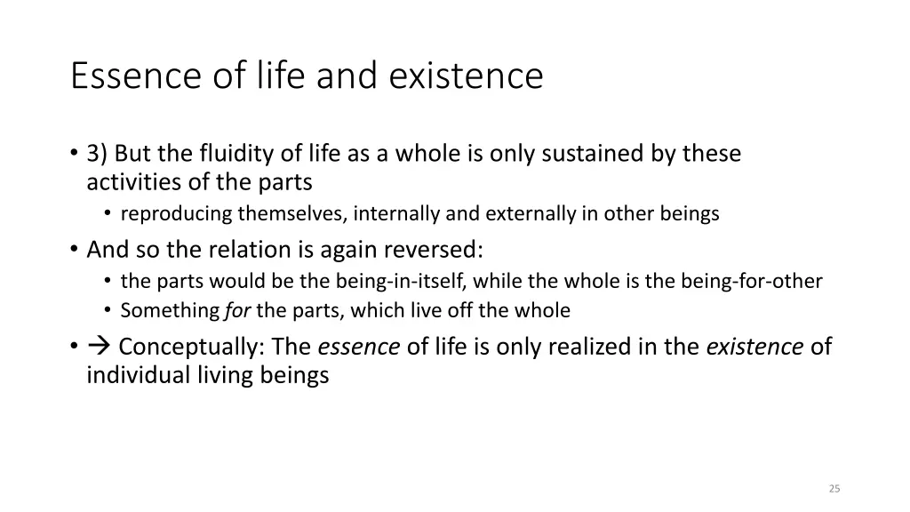 essence of life and existence