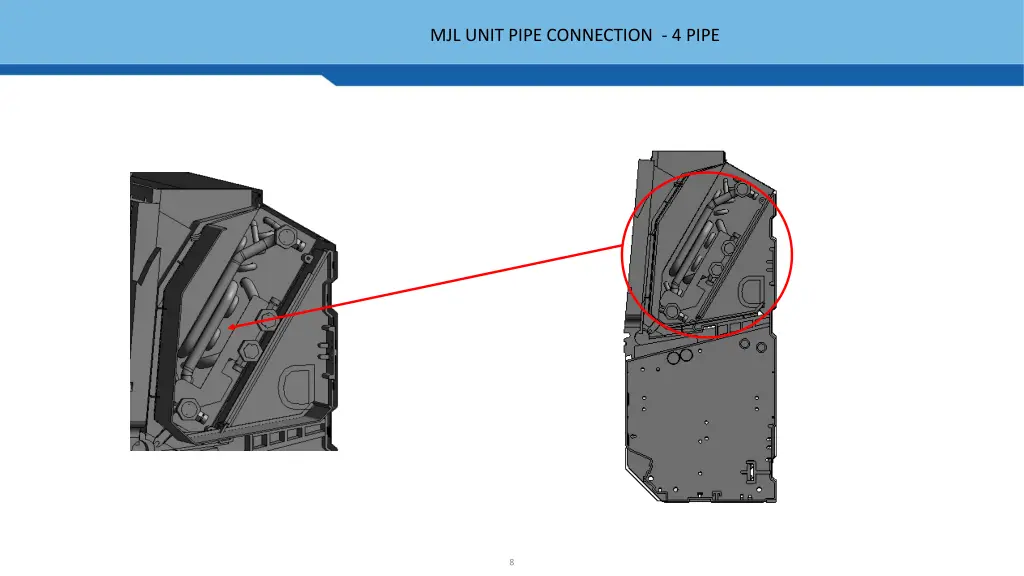 mjl unit pipe connection 4 pipe