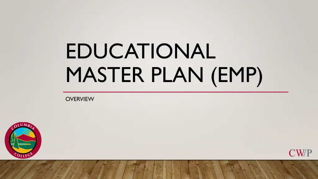 educational master plan emp