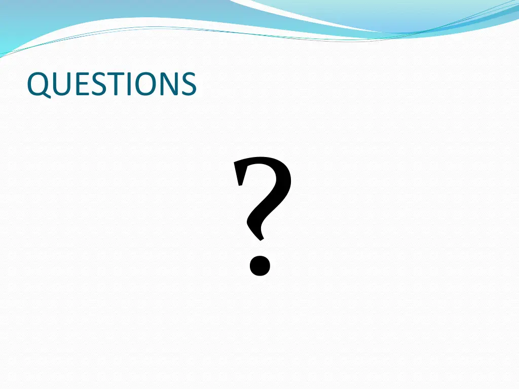 questions