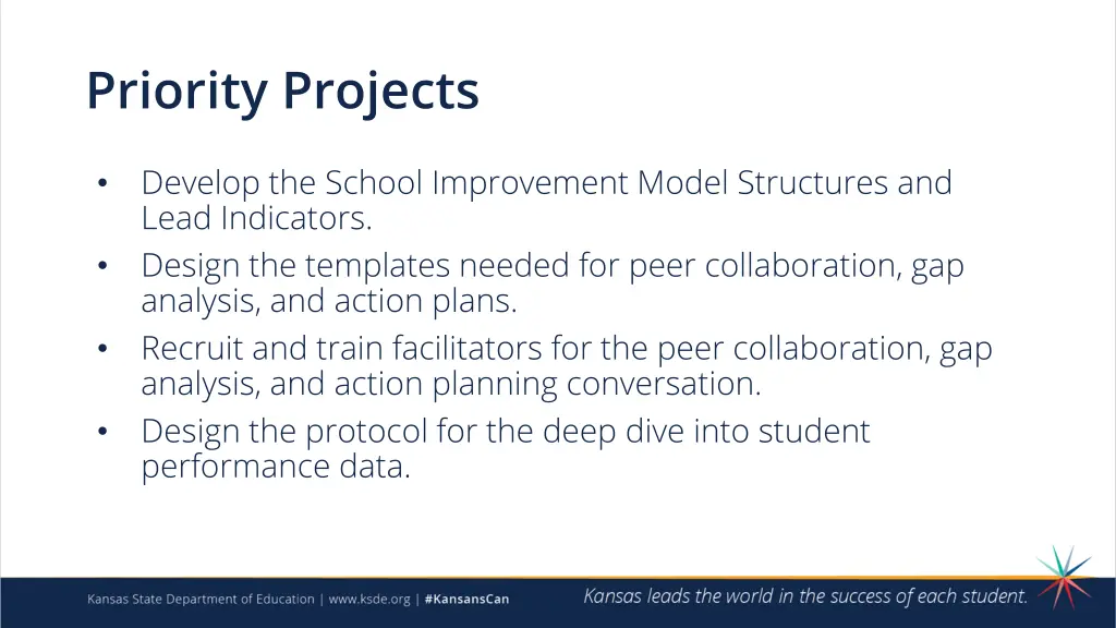 priority projects