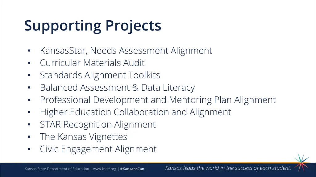 supporting projects