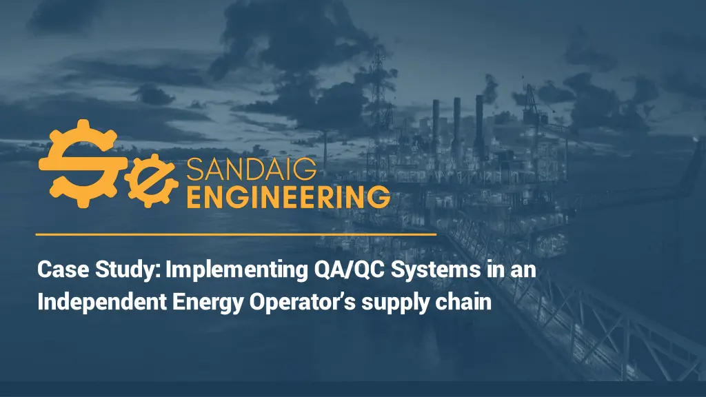 case study implementing qa qc systems