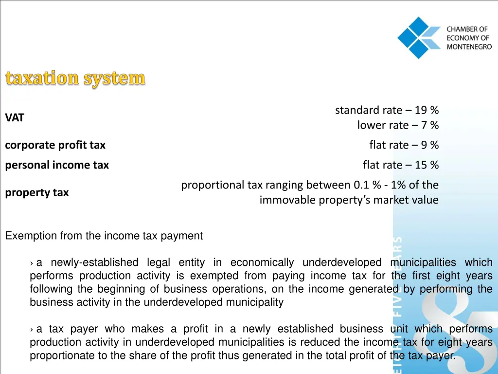 standard rate 19 lower rate 7
