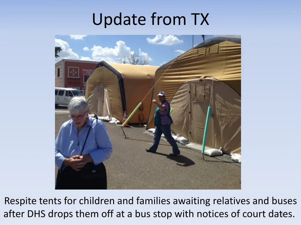 update from tx