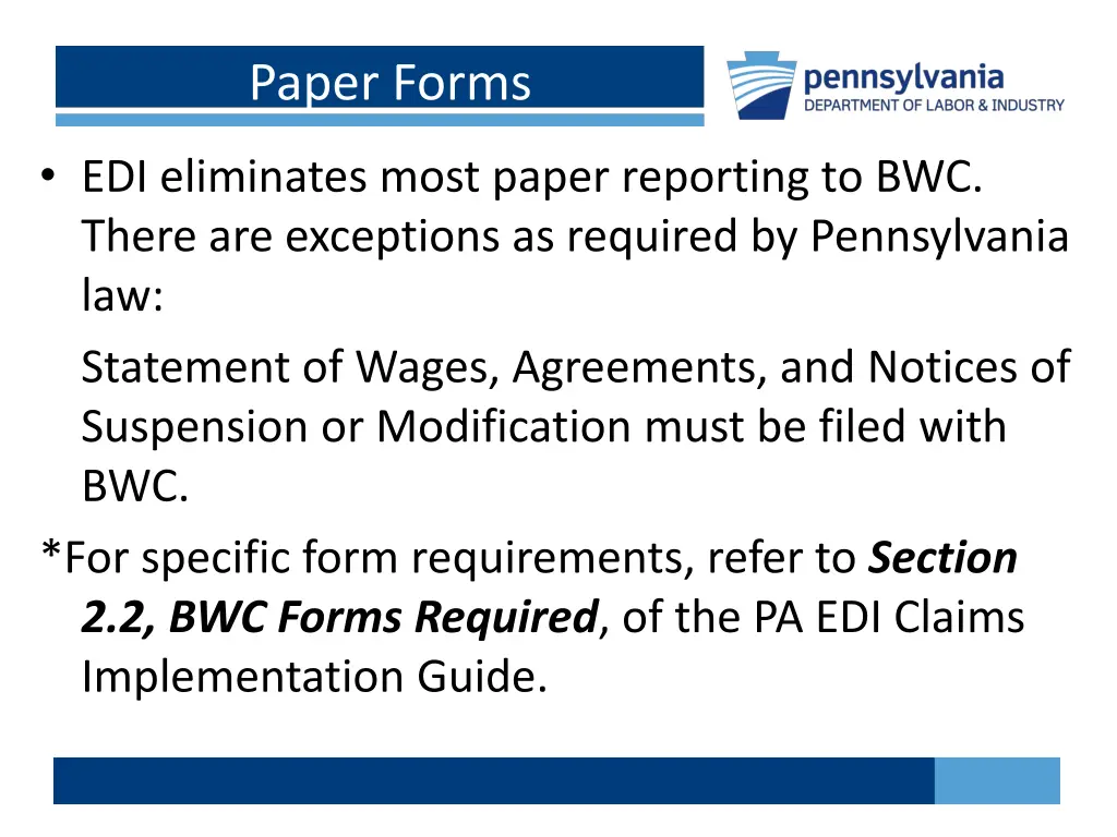 paper forms