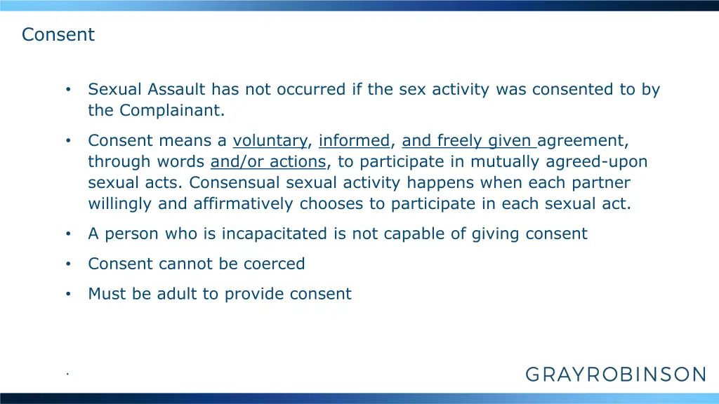 consent