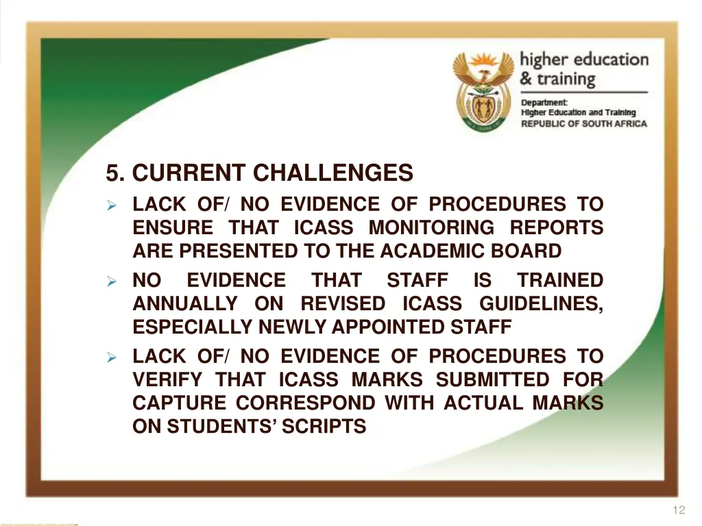 5 current challenges lack of no evidence