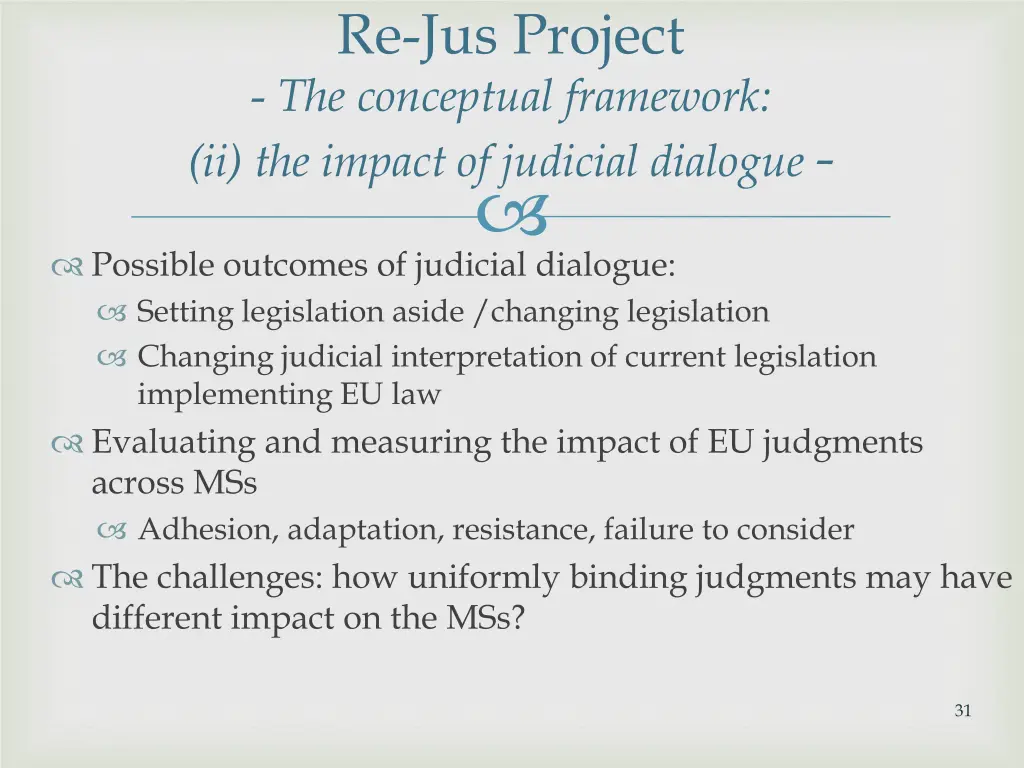 re jus project the conceptual framework 1