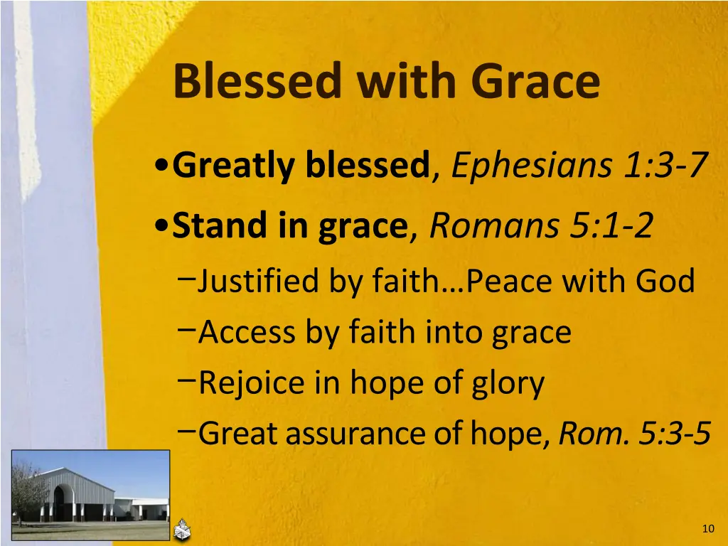 blessed with grace