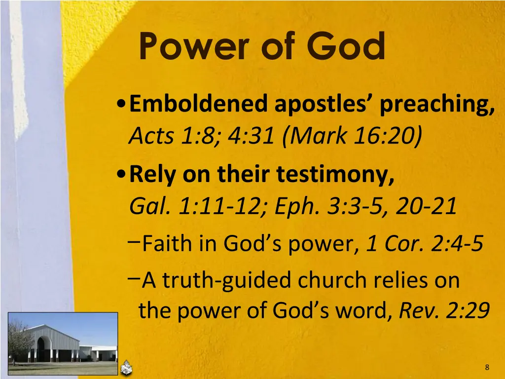 power of god