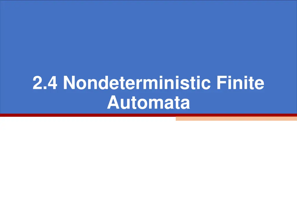 2 4 nondeterministic finite automata