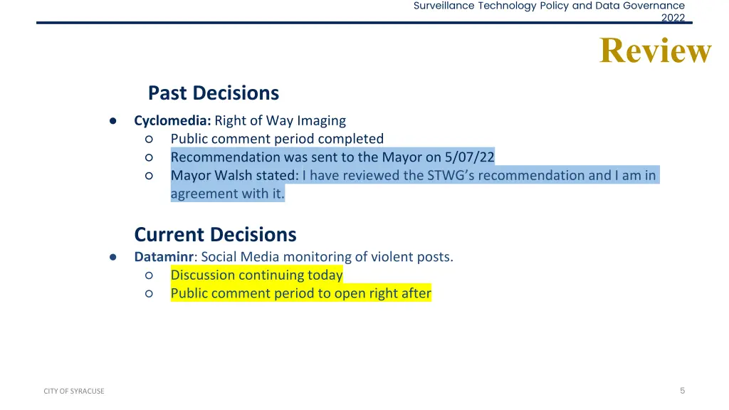 surveillance technology policy and data governance 4