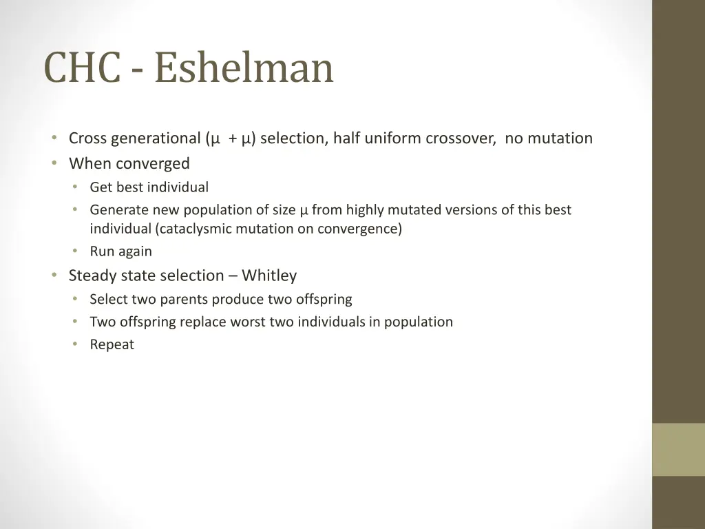 chc eshelman