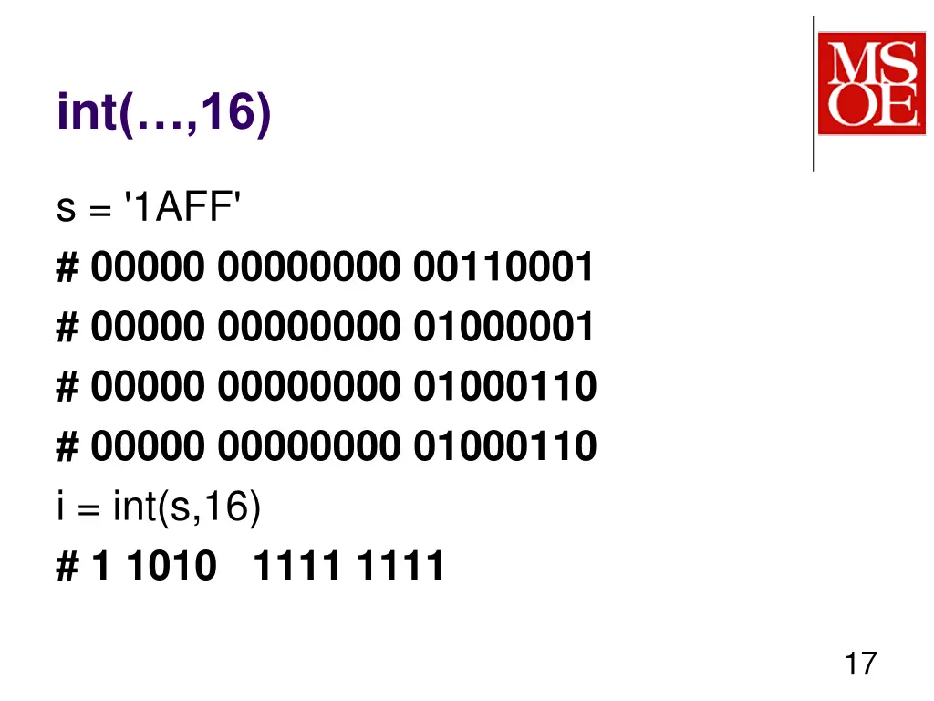 int 16