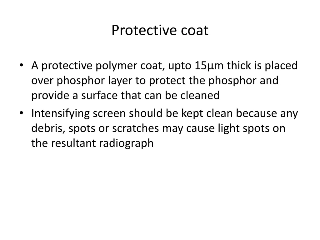 protective coat