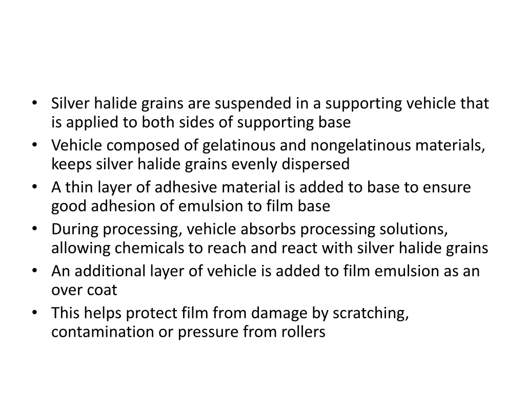 silver halide grains are suspended