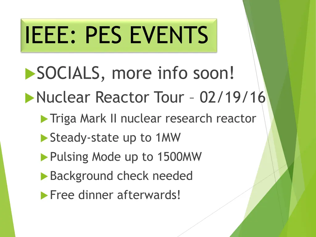 ieee pes events
