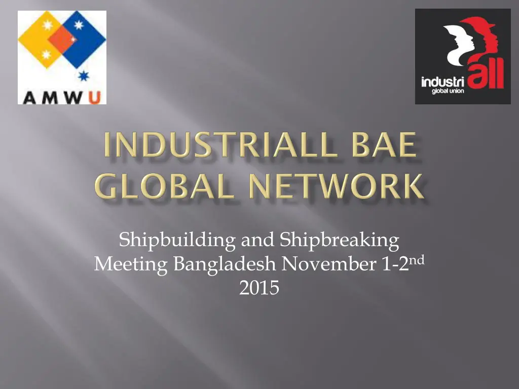 shipbuilding and shipbreaking meeting bangladesh