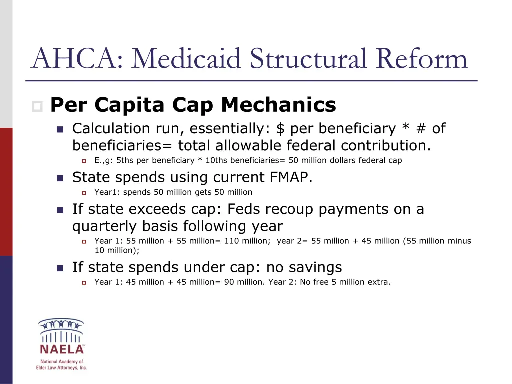 ahca medicaid structural reform 1