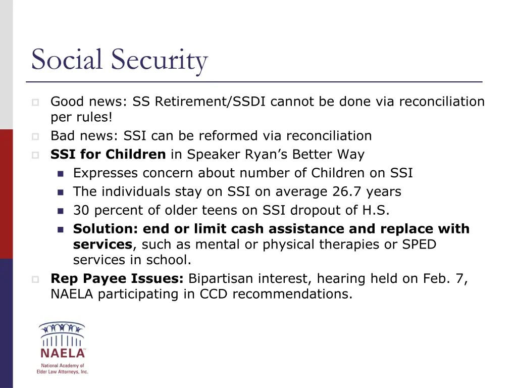social security