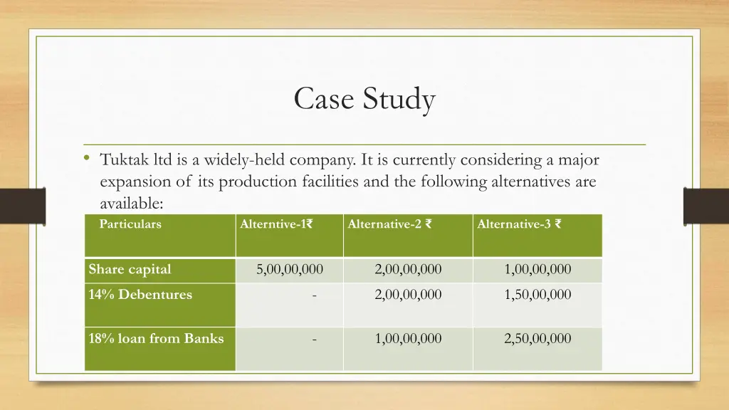 case study