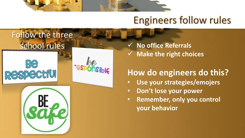 engineers follow rules