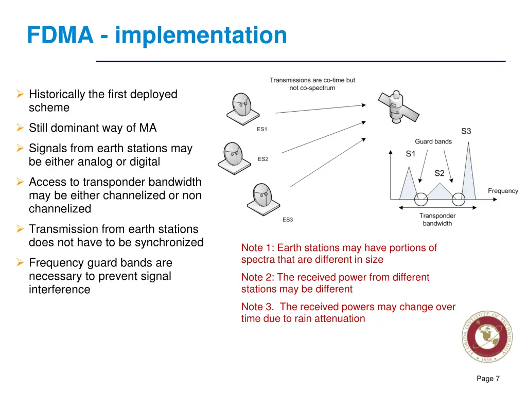 fdma implementation