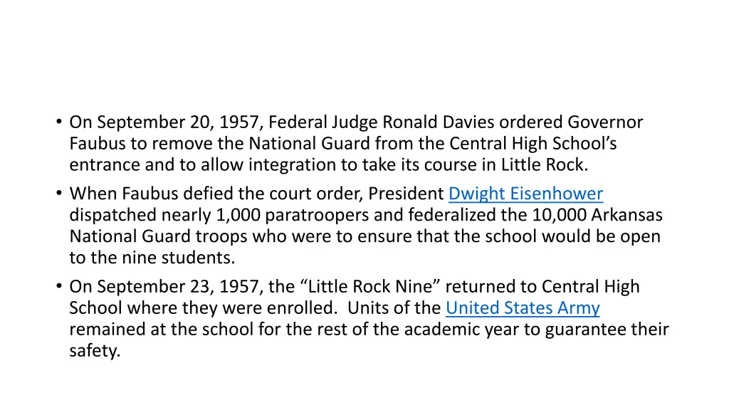on september 20 1957 federal judge ronald davies