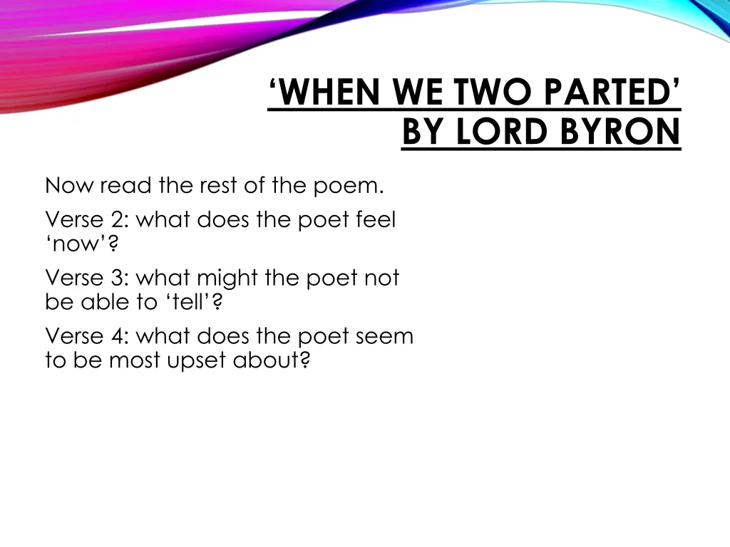 when we two parted by lord byron 1