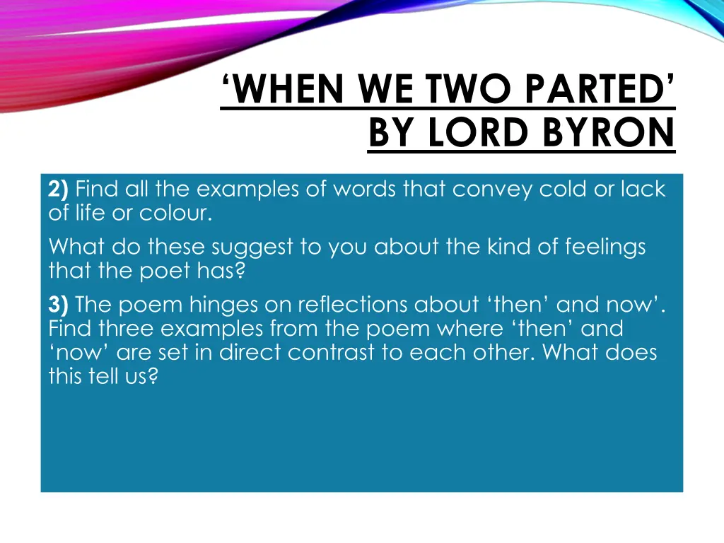 when we two parted by lord byron 3
