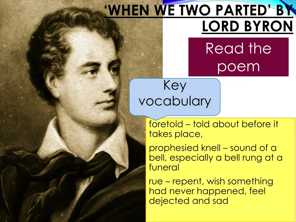 when we two parted by