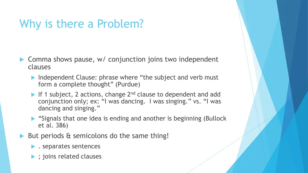 why is there a problem