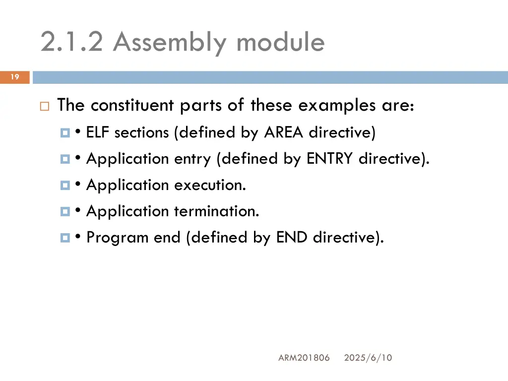 2 1 2 assembly module