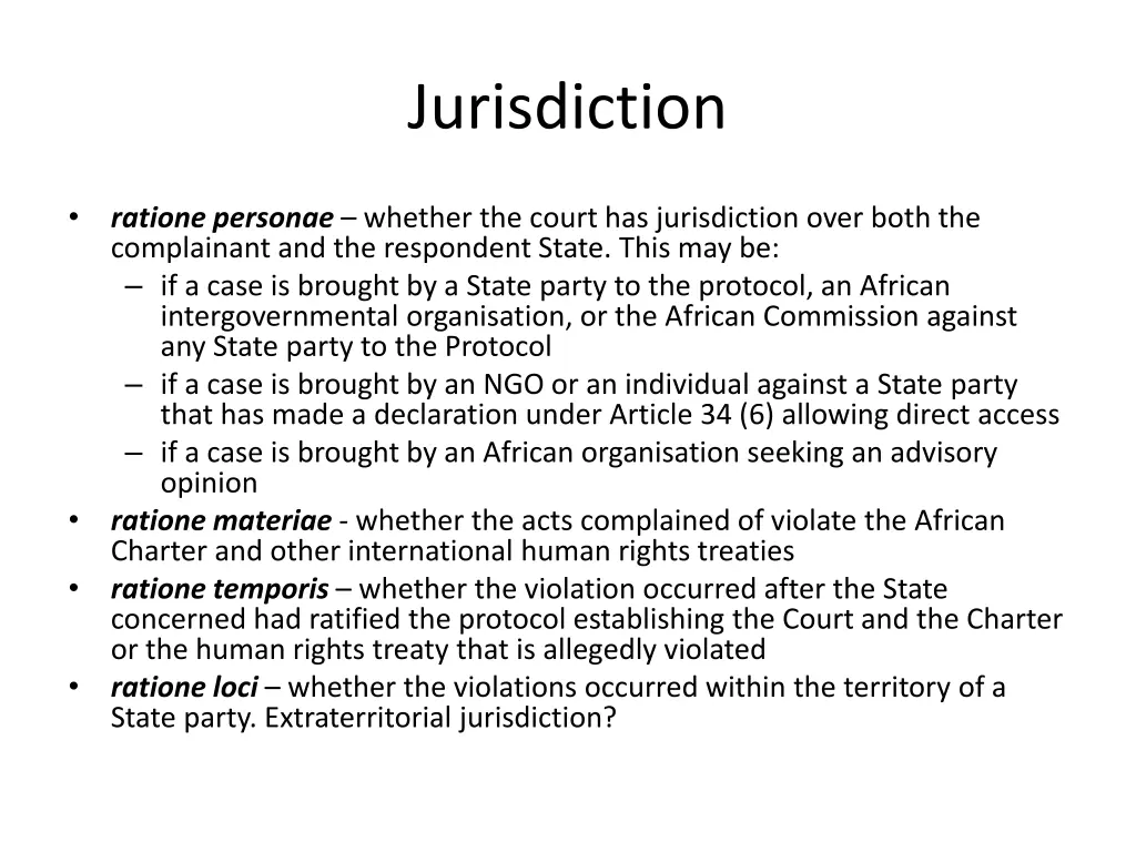 jurisdiction