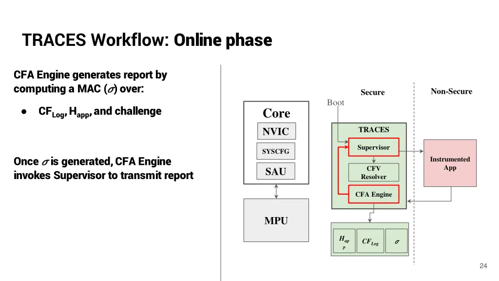 traces workflow online phase 8
