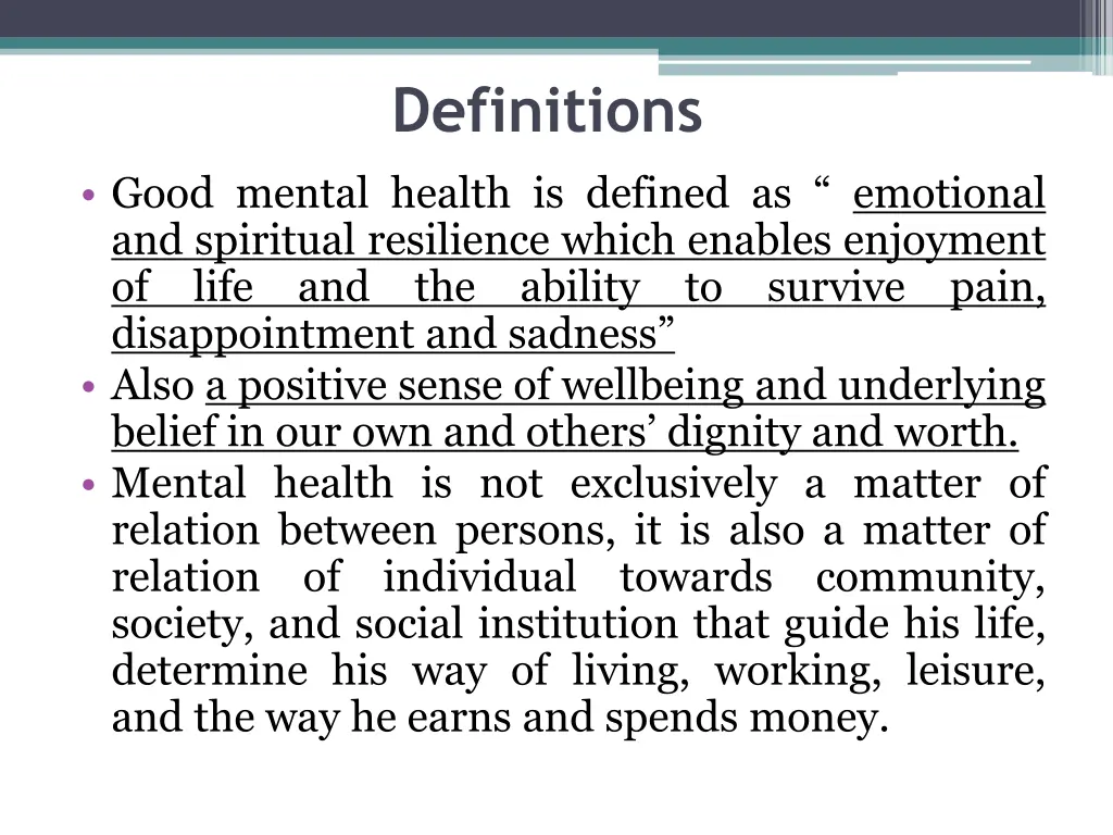 definitions