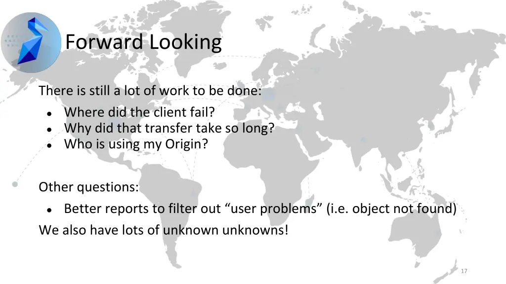 forward looking