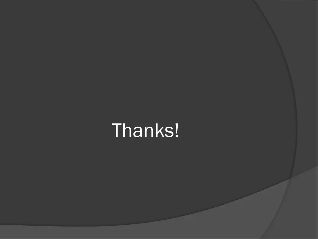 thanks