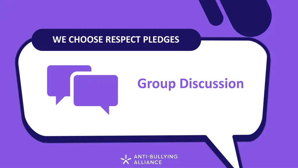 we choose respect pledges