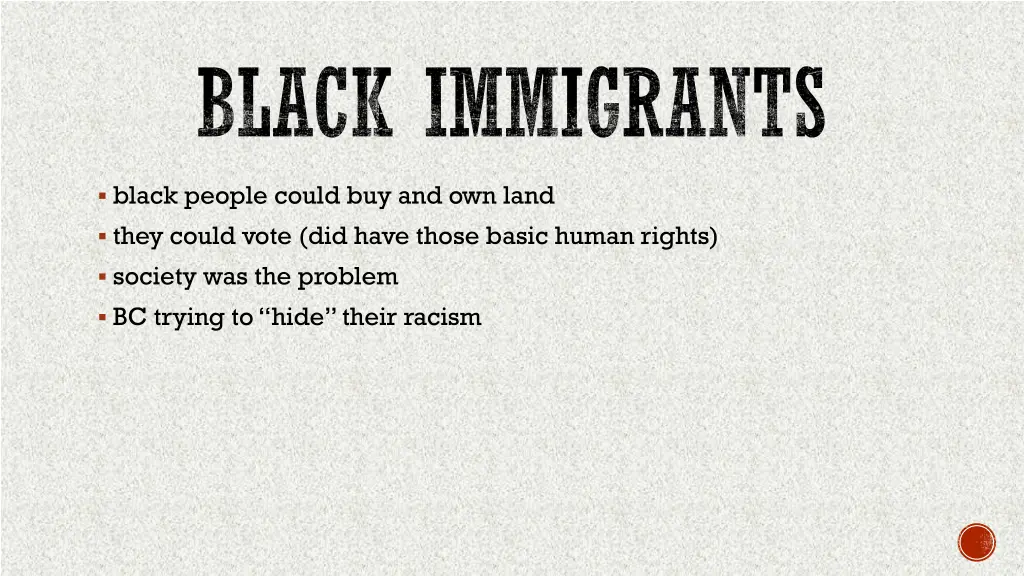 black immigrants